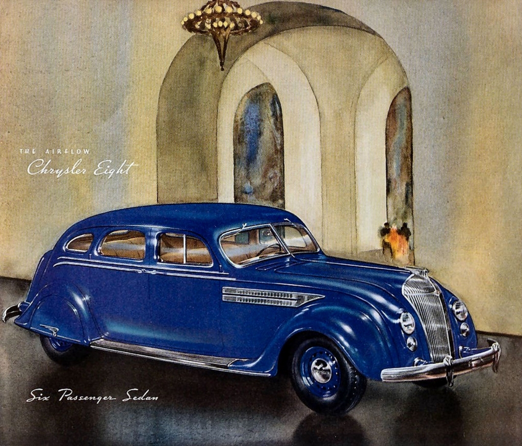 1936 Chrysler Airflow Export Brochure Page 17